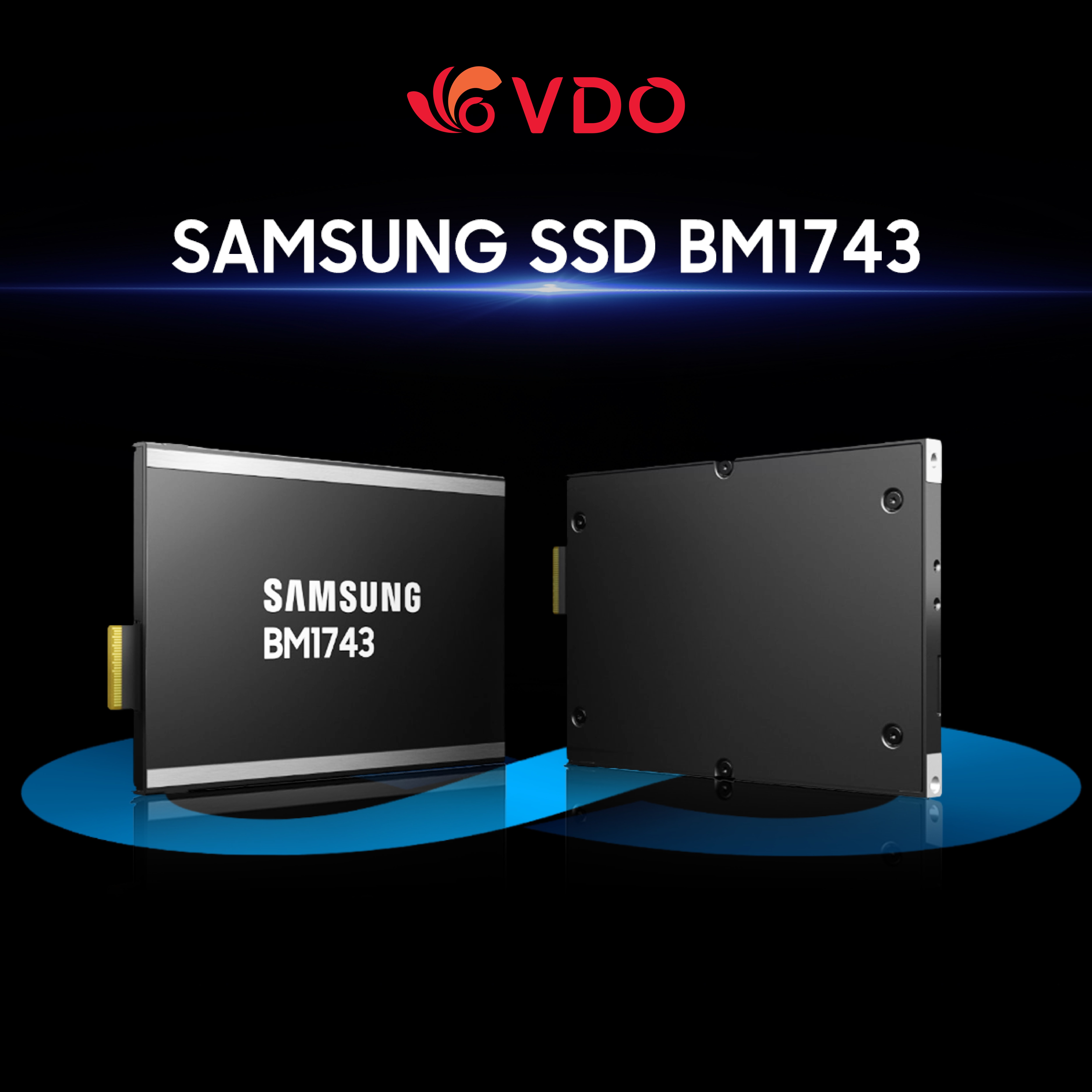 Samsung BM1743 - SSD QLC siêu dung lượng cho trung tâm dữ liệu hiện đại
